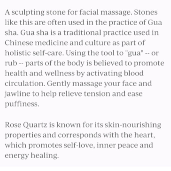 Complex Culture Rose Quartz Gua Sha (Sculpting Stone) - Picture 6 of 7
